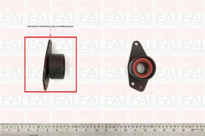 FAI AUTOPARTS t9396 -  Паразитный / Ведущий ролик, зубчатый ремень